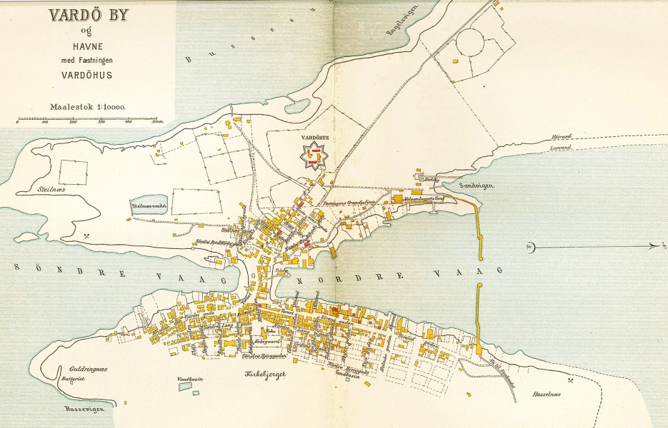 Vardø map 1905