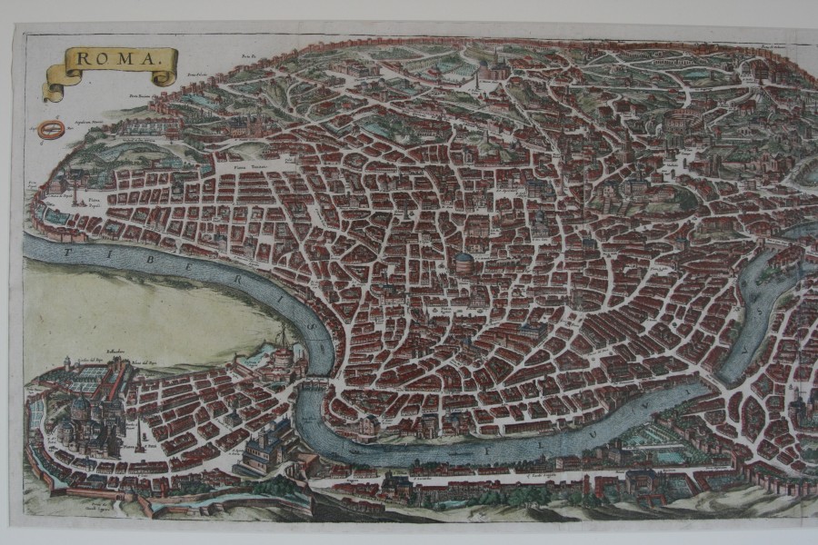 View of Rome Roma 1688