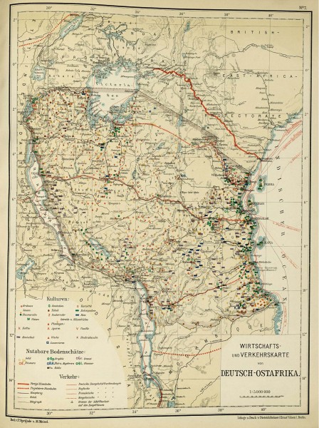 Wirtschafts-Atlas der deutschen Kolonien - 21
