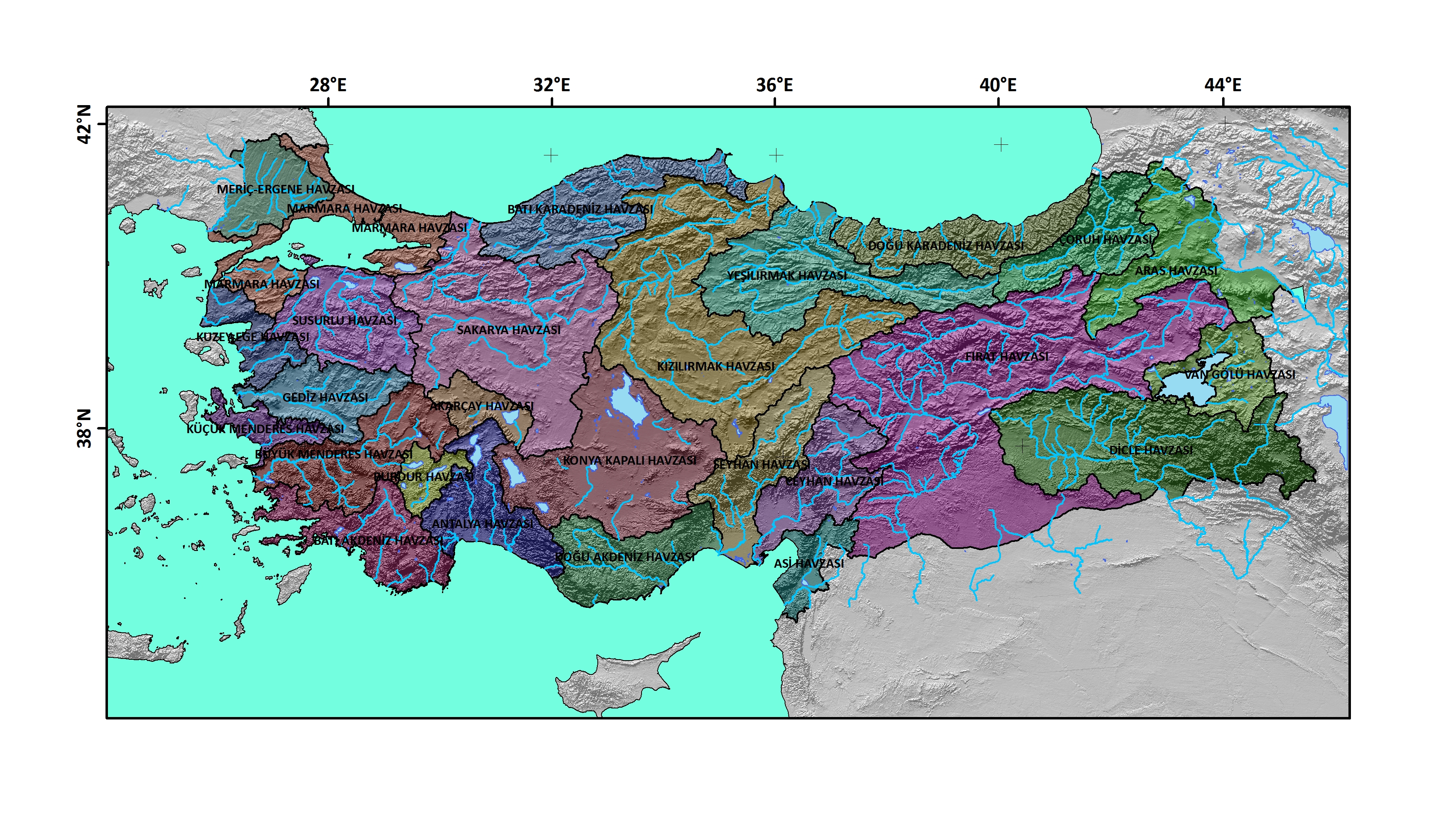Türkiye Akarsu Havzaları