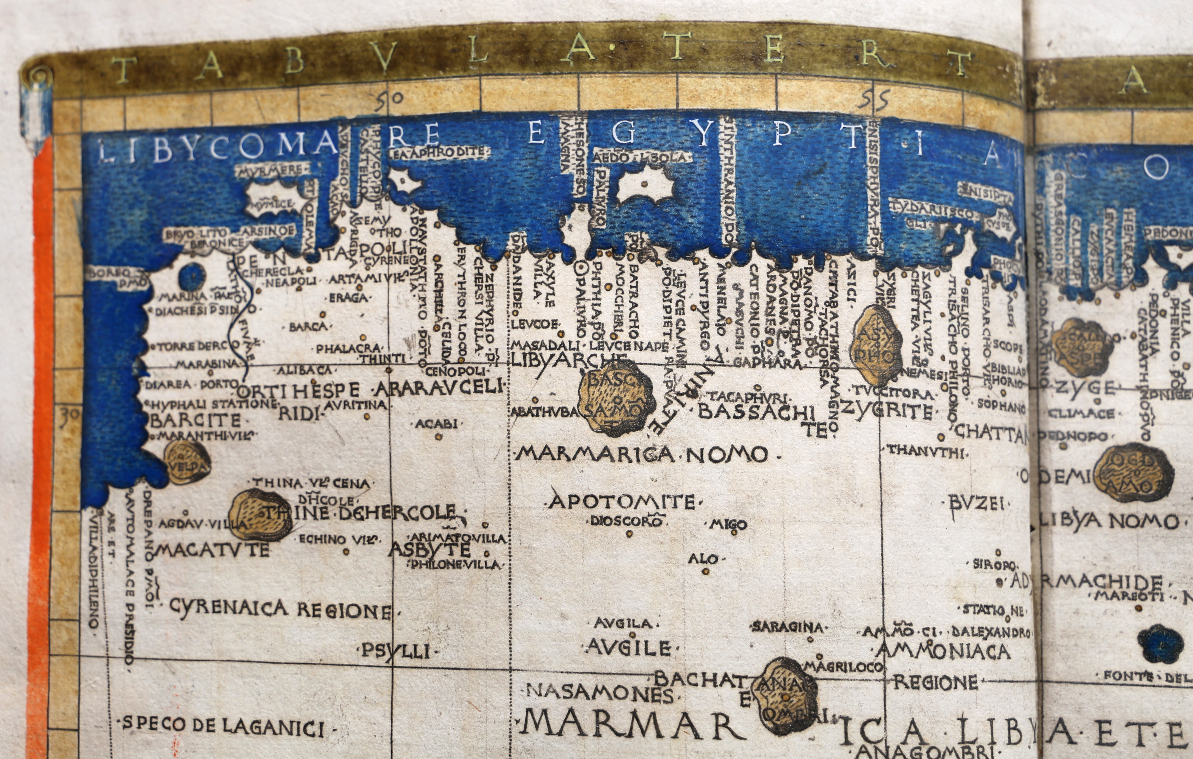 Francesco Berlinghieri, Geographia, incunabolo per niccolò di lorenzo, firenze 1482, 24 egitto 02