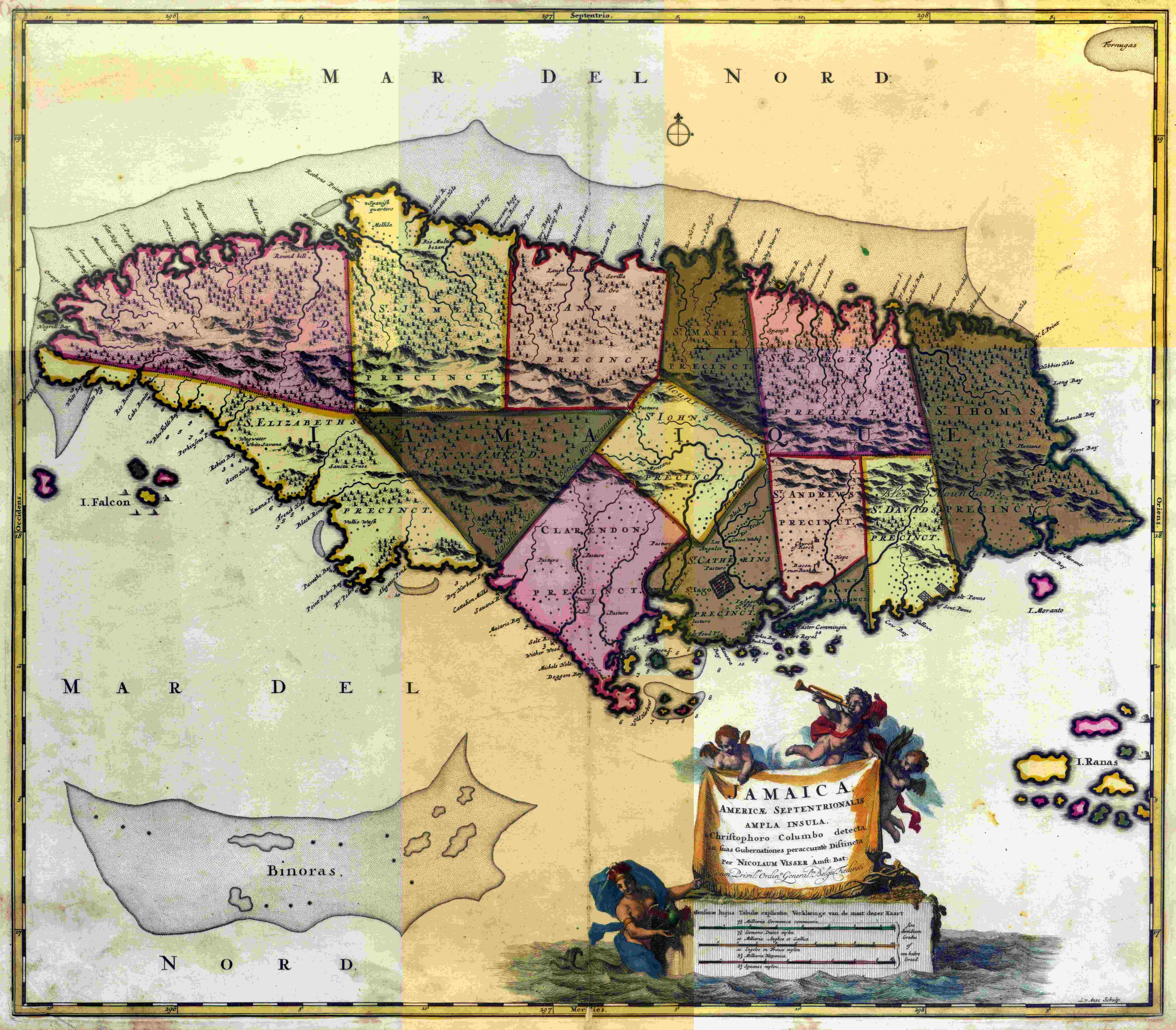Jamaica 1680 (Nicolaum Visscher)