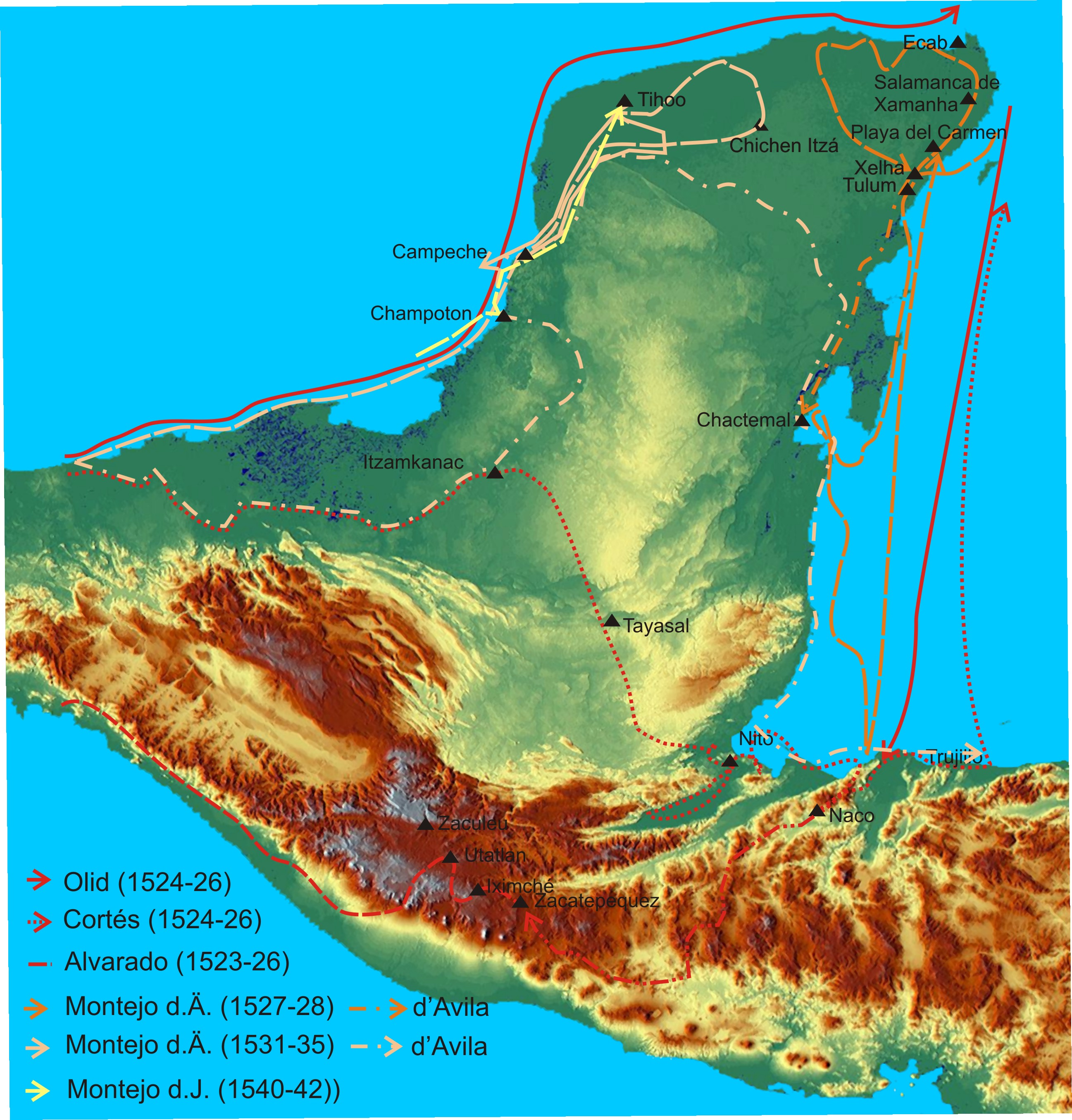 Yucatan Conquest