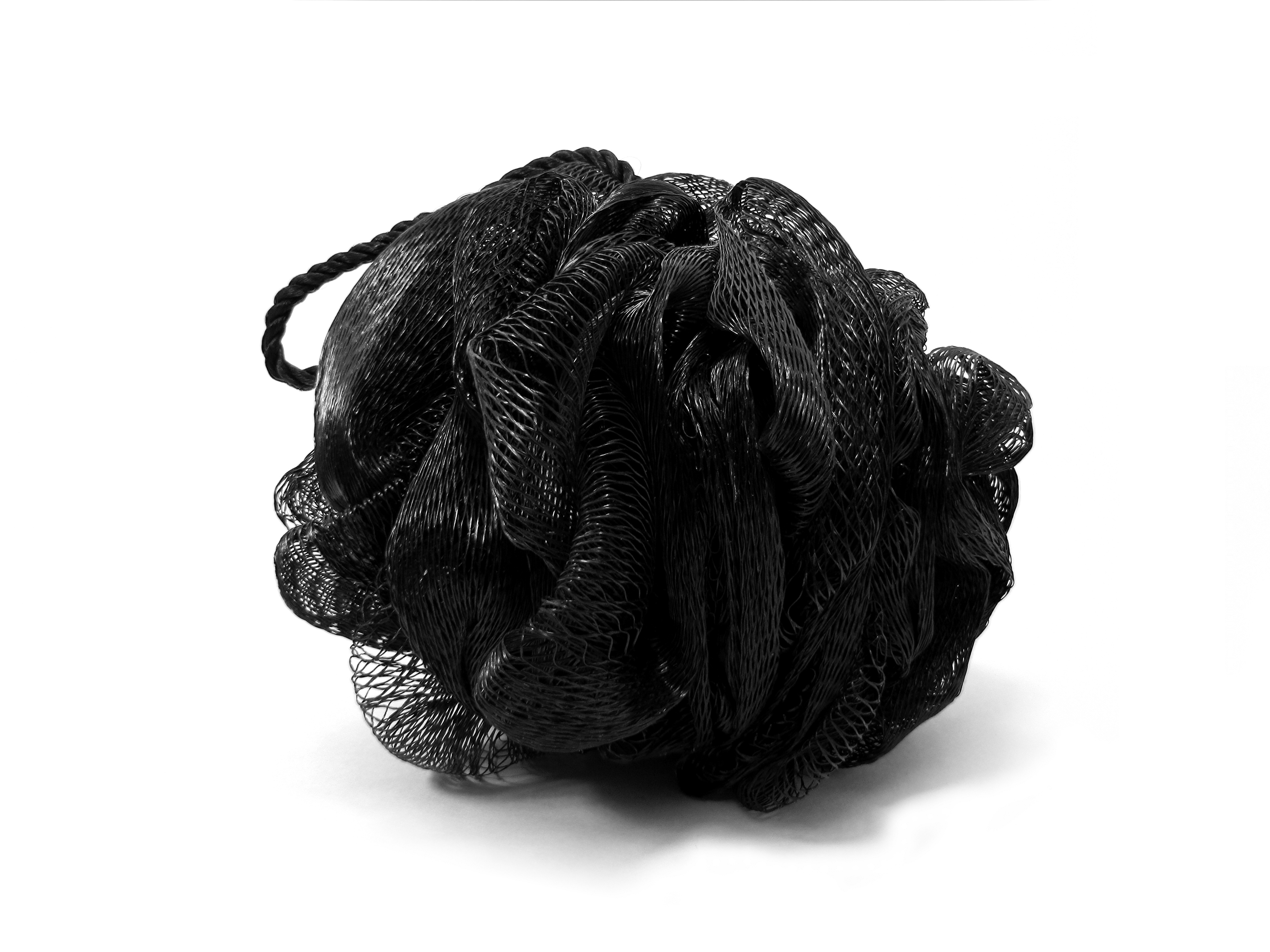 Black mesh sponge