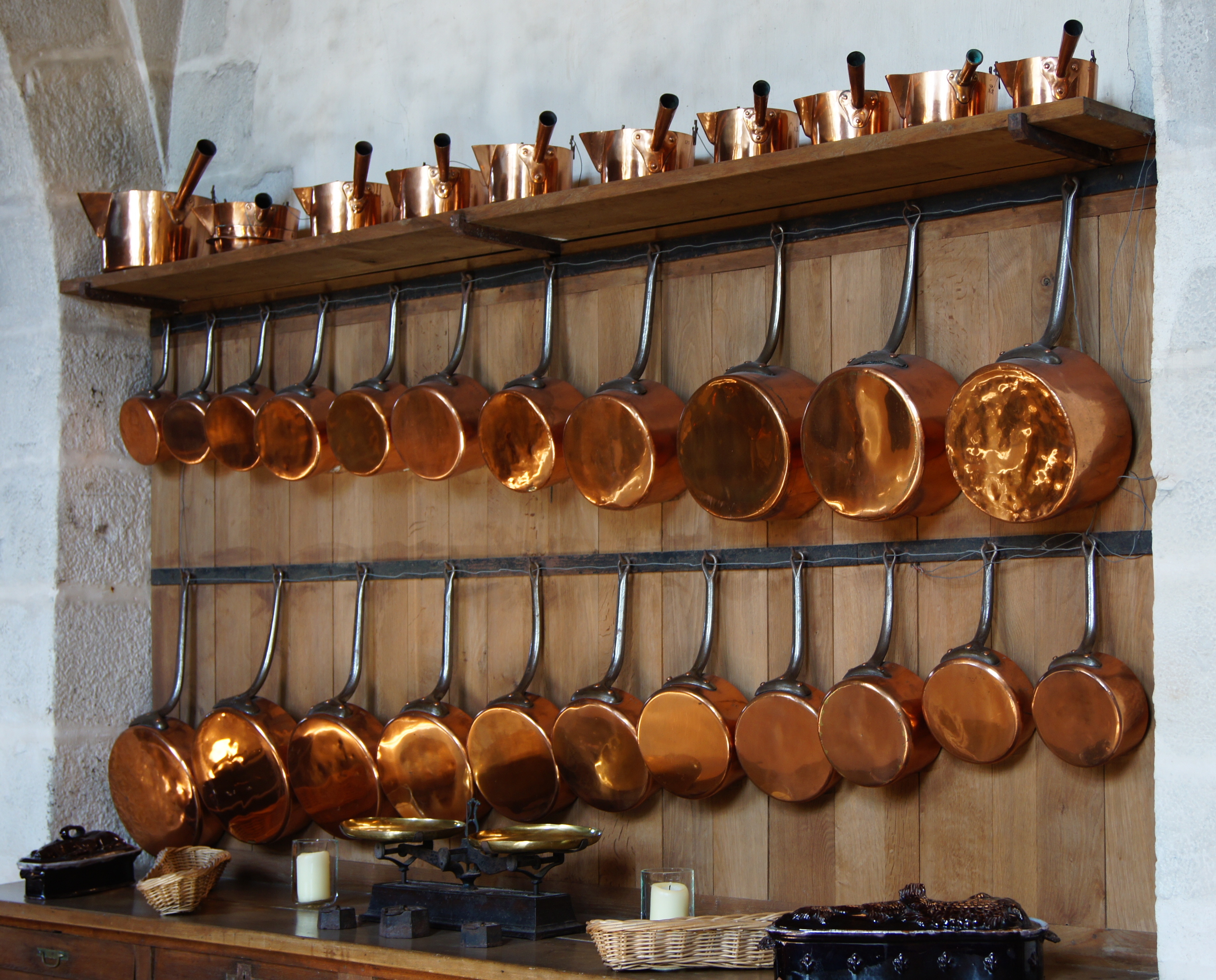 Casseroles cuivre Vaux