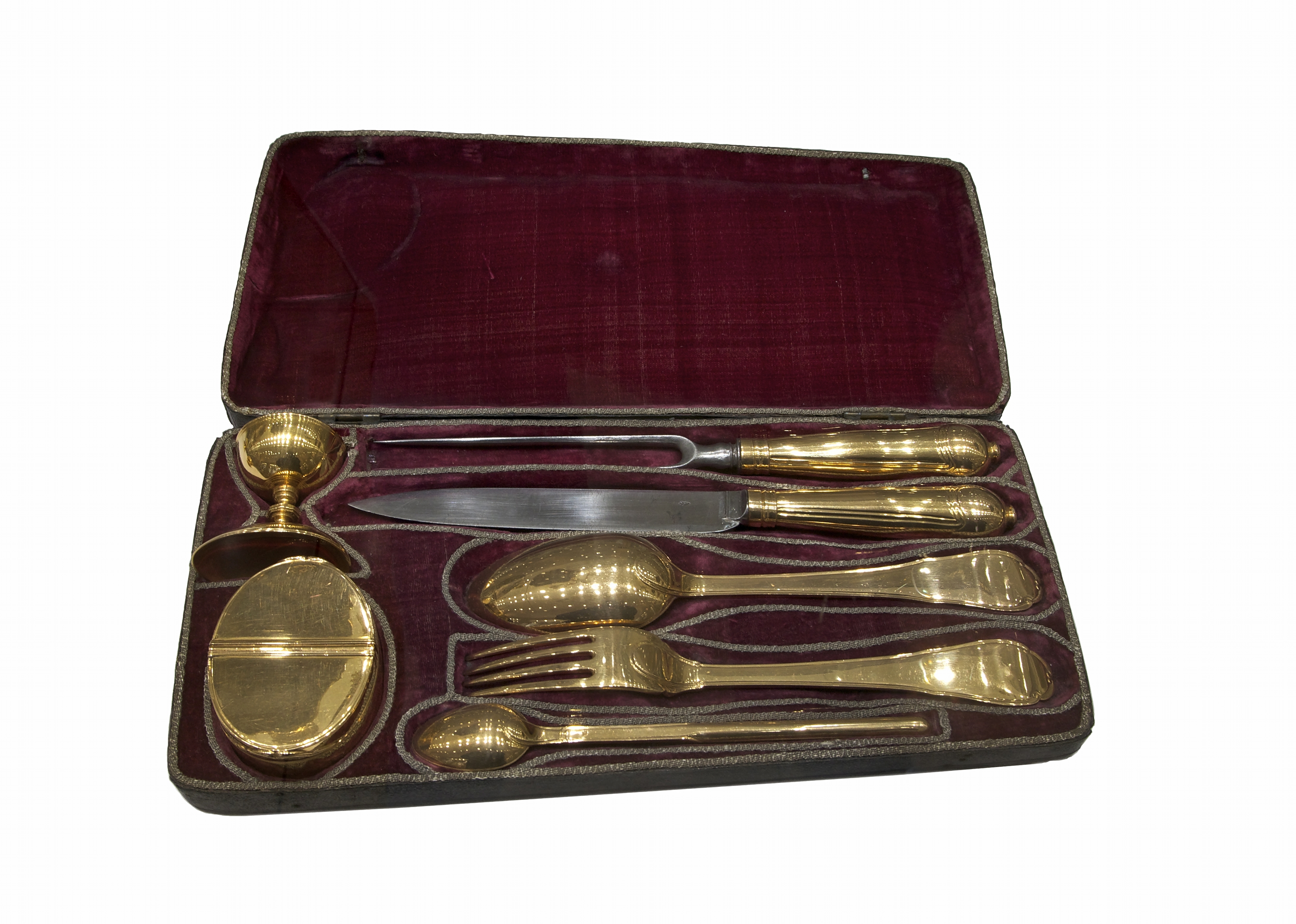 Personal cutlery set emperor Francis II (I) Silberkammer catalog 6 Hofburg Vienna