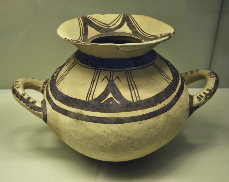 Daunisch-subgeometrischer Doppelhenkeltopf, Hetjens-Museum Düsseldorf