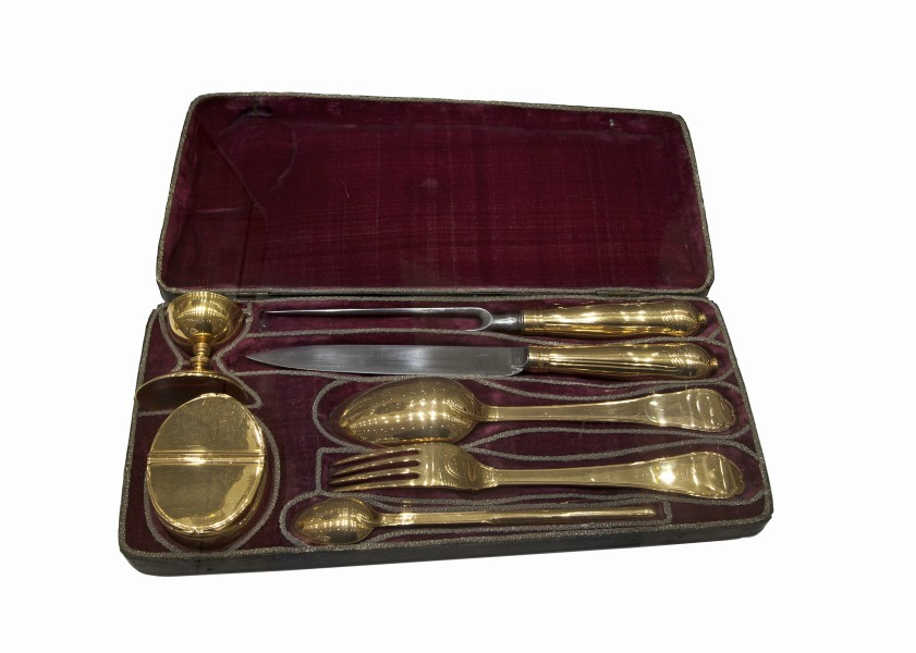 Personal cutlery set emperor Francis II (I) Silberkammer catalog 6 Hofburg Vienna