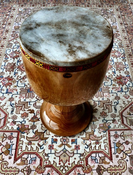 Tombak made in Isfahan with chestnut tree wood