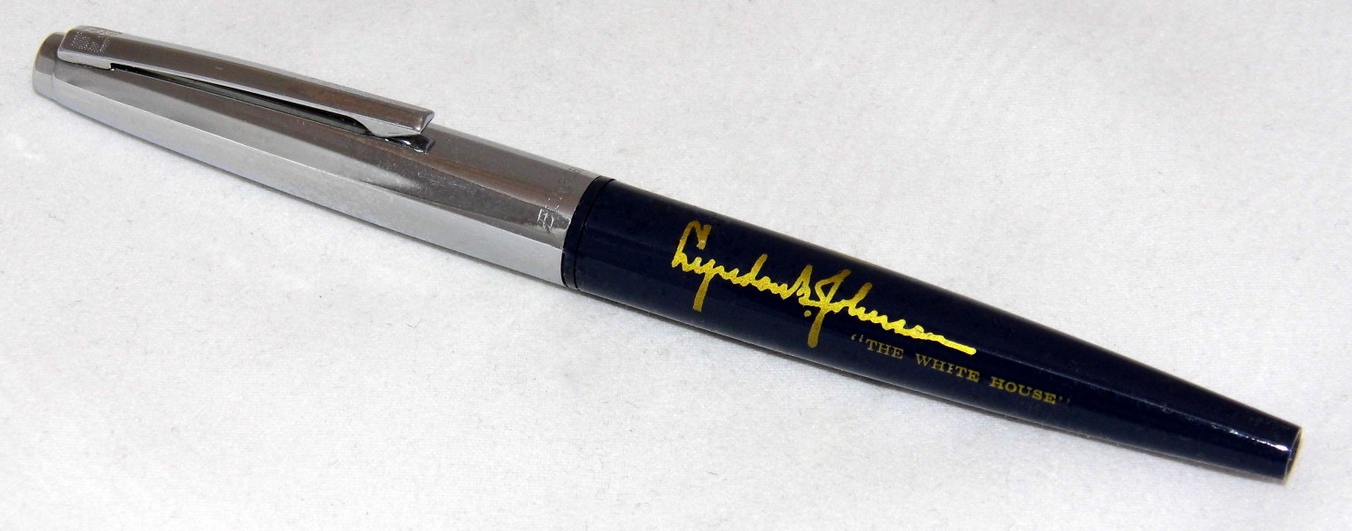 Vintage Lyndon B. Johnson Presidential Pen, Circa 1963 - 1969 (24358194780)