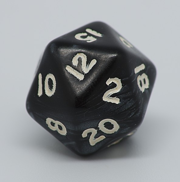 20-sided die