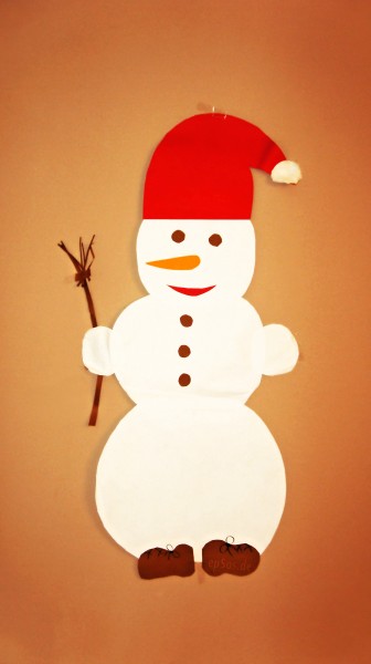 Creative Snowman Christmas Decoration from Paper