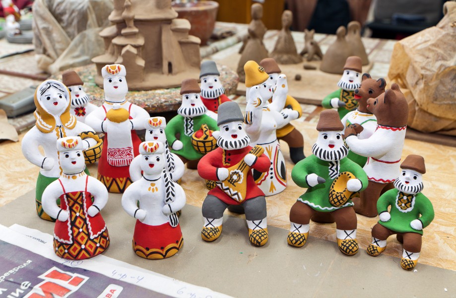 Kargopol toys singing