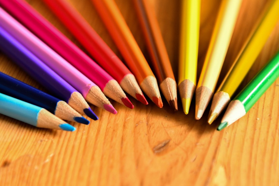 Muliple colored pencils 06