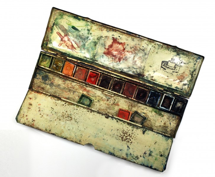 Schmincke - Aquarellfarbkasten um 1935 (2)
