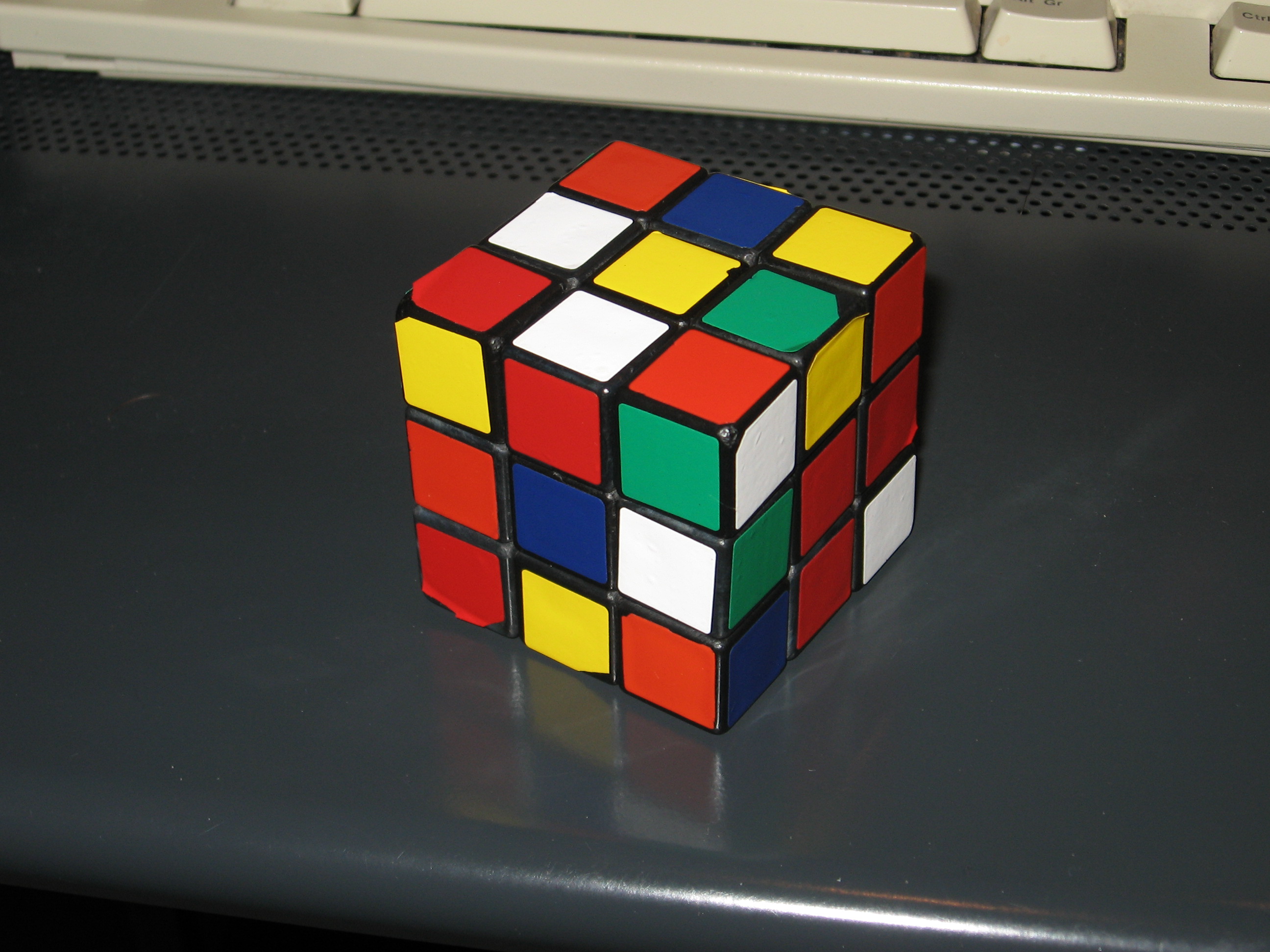 Rubik scrambled fridrish 10