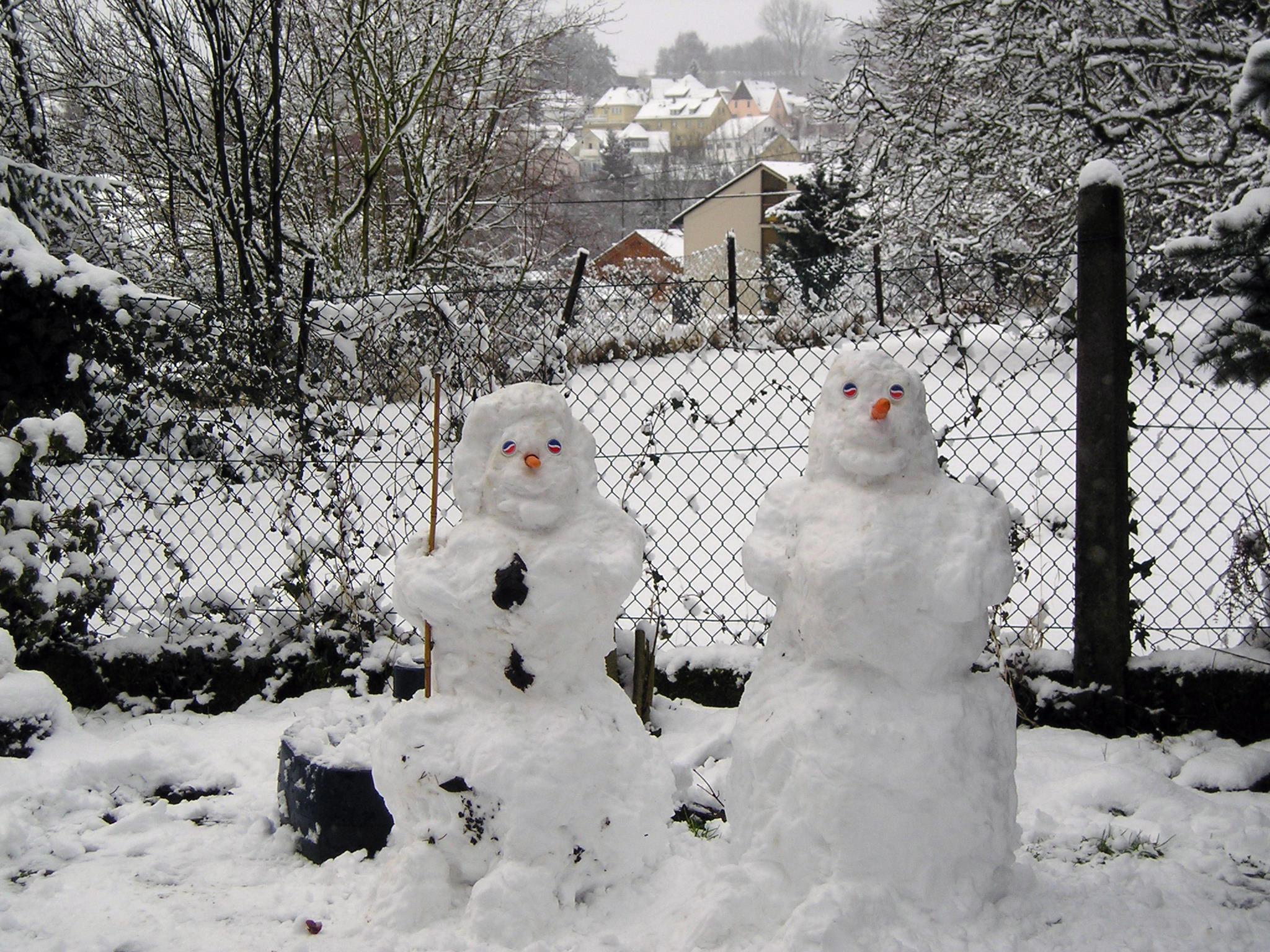 Snowman winter2
