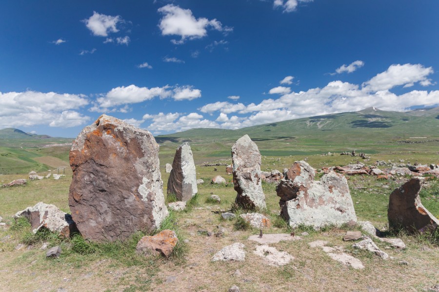 2014 Prowincja Sjunik, Zorac Karer, Prehistoryczny kompleks megalityczny (028)