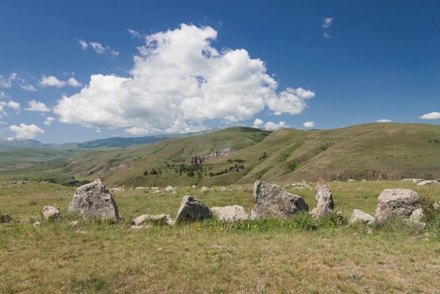 2014 Prowincja Sjunik, Zorac Karer, Prehistoryczny kompleks megalityczny (052)