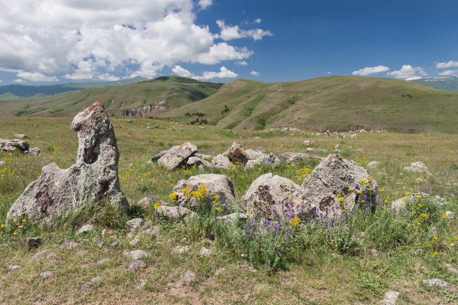 2014 Prowincja Sjunik, Zorac Karer, Prehistoryczny kompleks megalityczny (059)