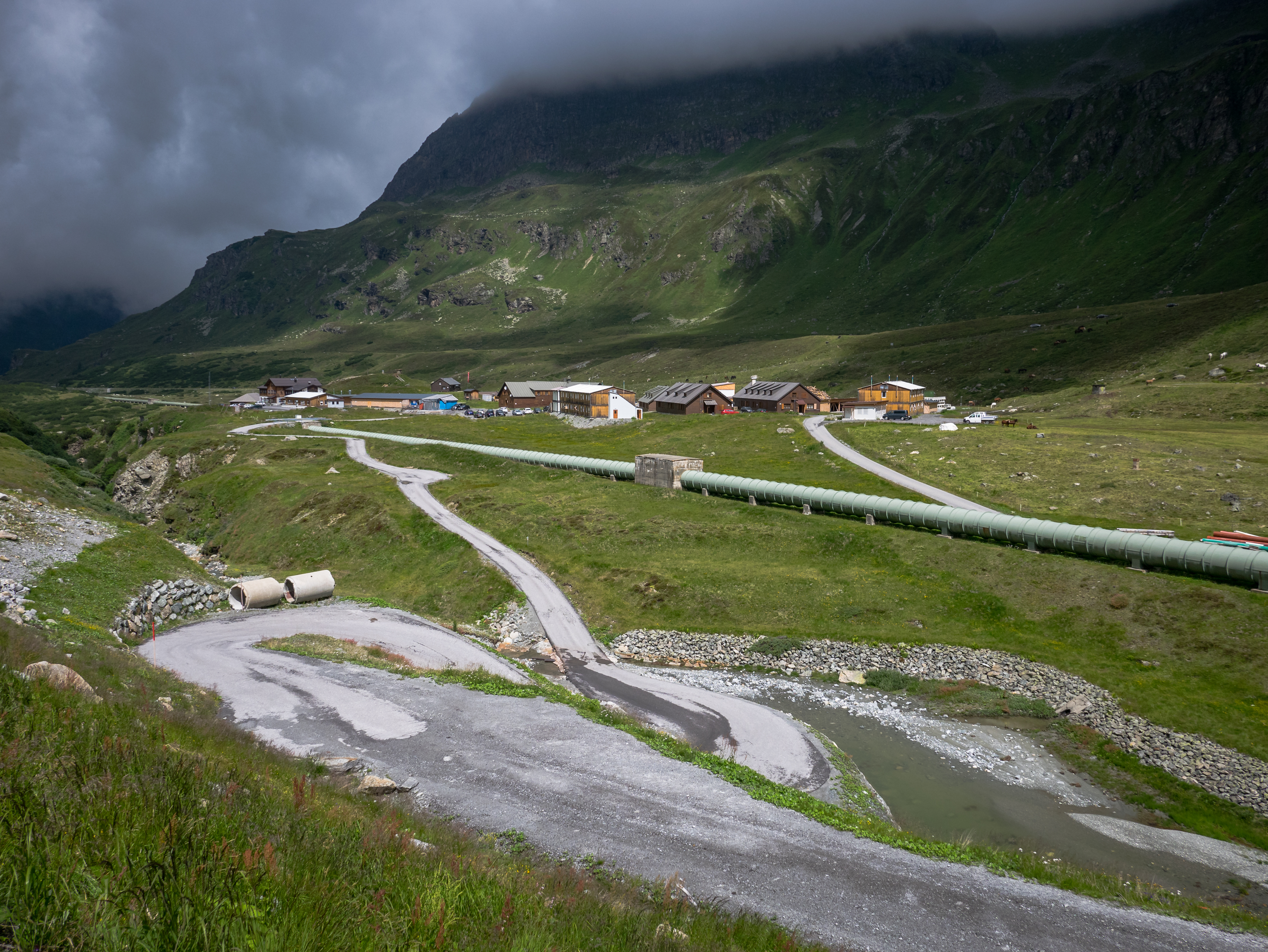 Bielerhöhe - Silvrettastausee - Wasserleitung 11