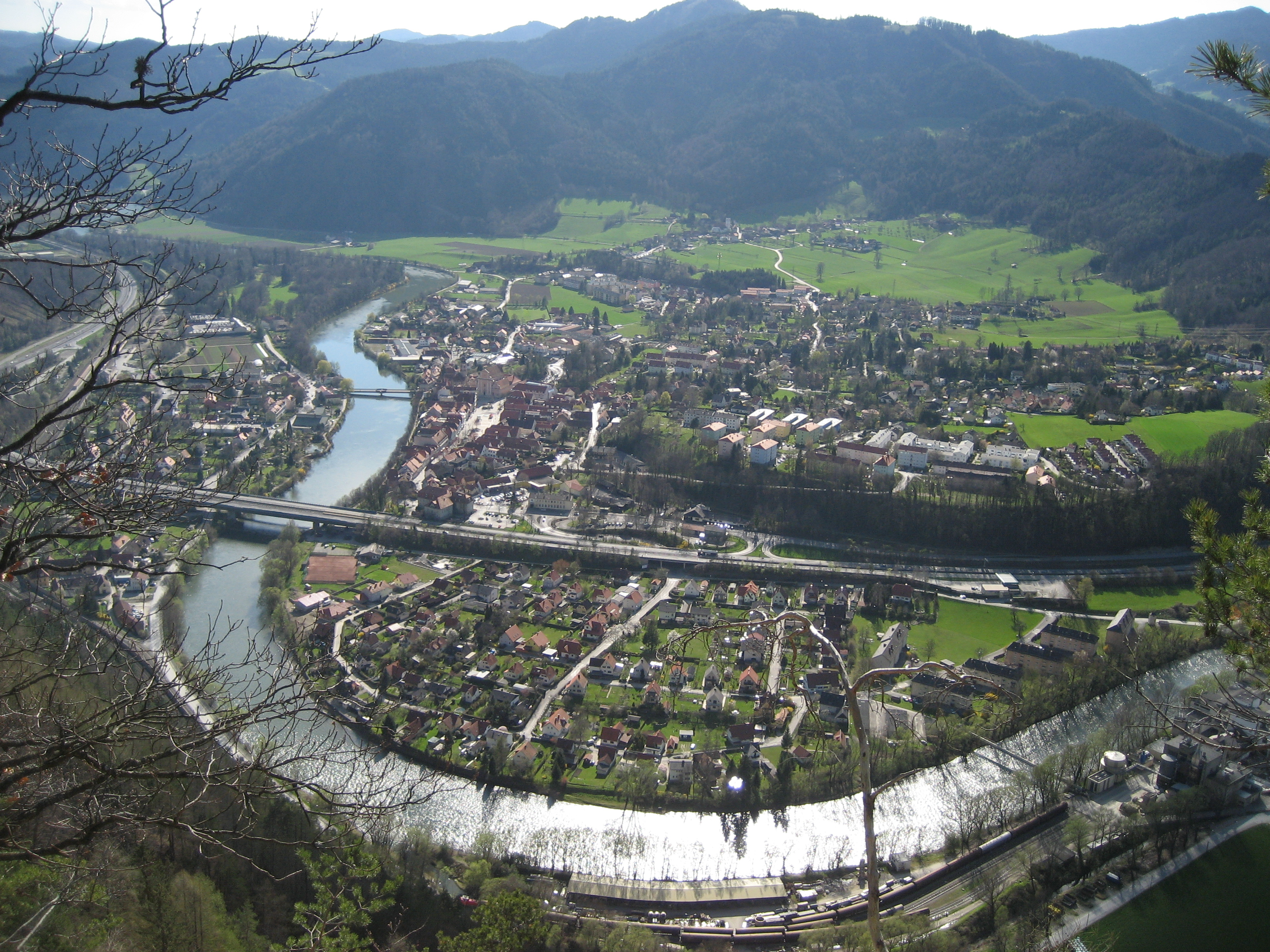 Frohnleiten vom Gschwendberg