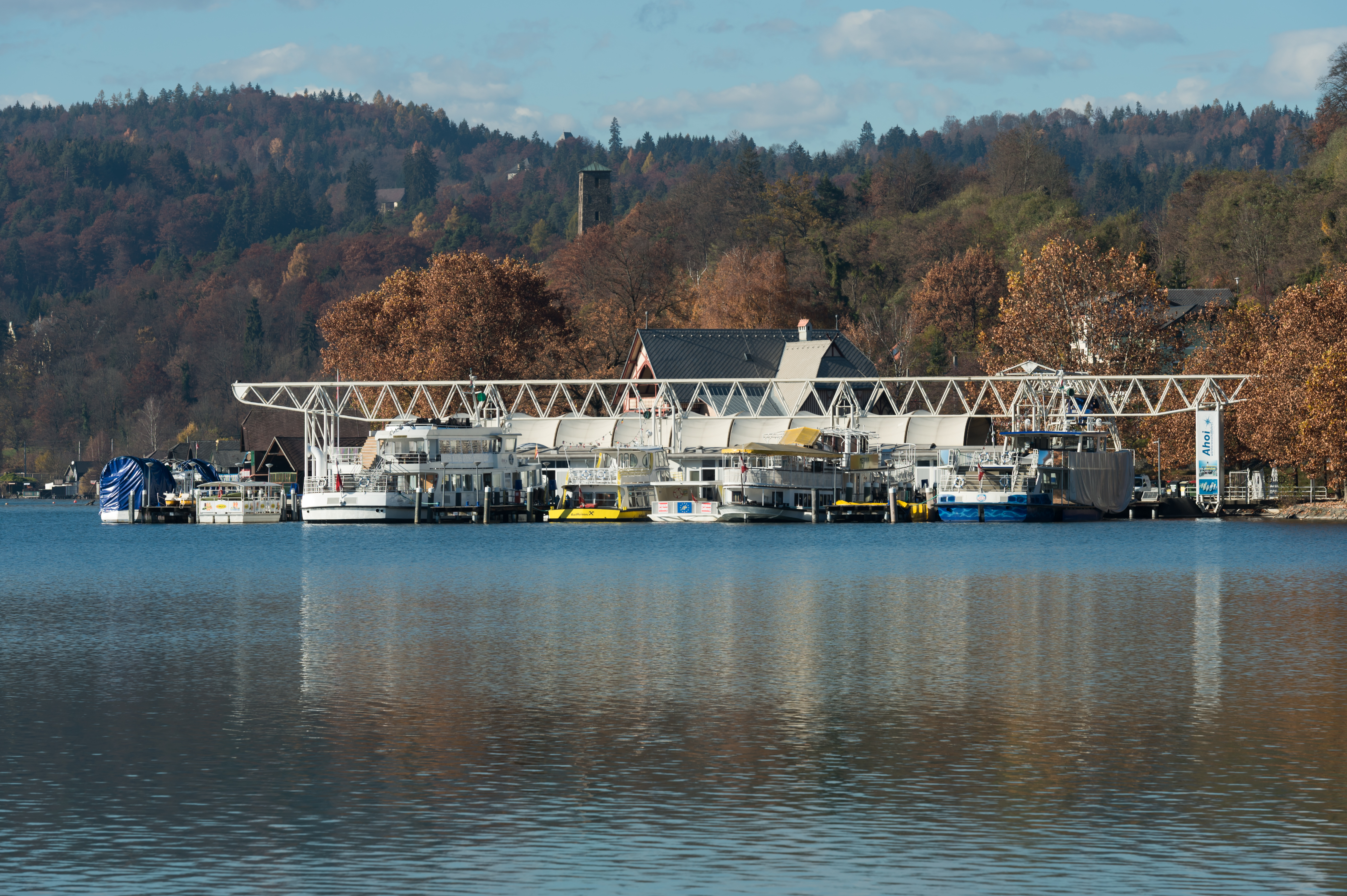 Klagenfurt Friedelstrand Schiffswerft 09112015 2321