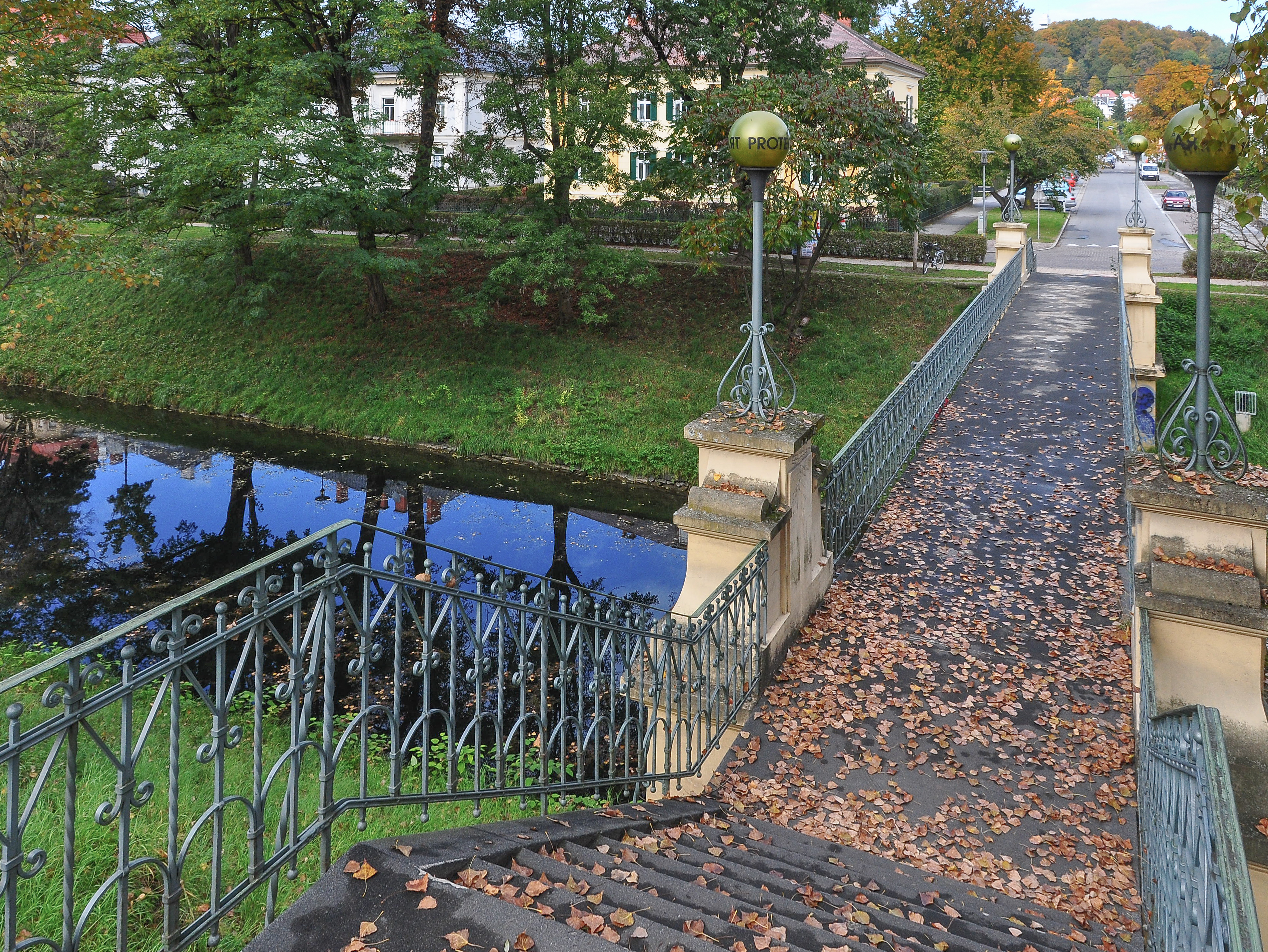 Klagenfurt Tarviser Strasse Rizzibruecke ueber Lendkanal 07102008 1057