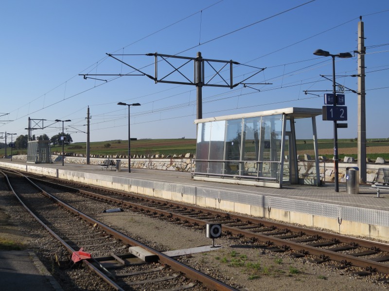 2018-10-22 (715) Bahnhof Irnfritz, Irnfritz-Messern, Austria