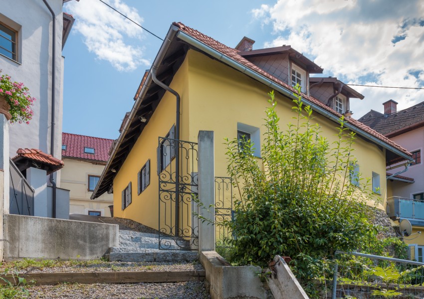 Althofen Burgstraße 1 Wohnhaus ehem. Tischlerei König W-Ansicht 20082018 4189