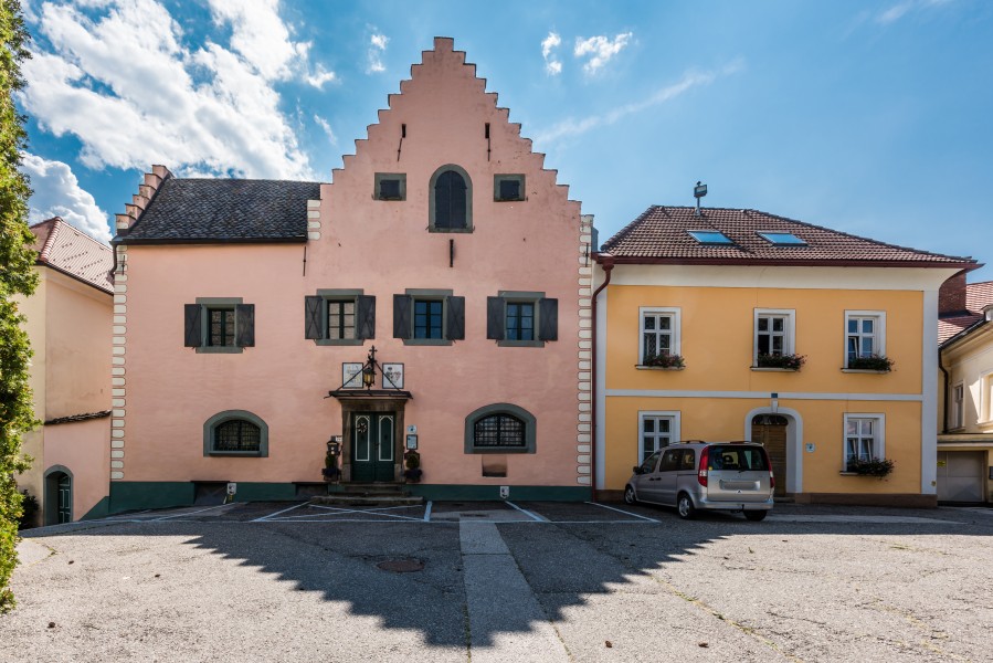 Althofen Schlossplatz 2 und 3 Neues Schloss und Wohnhaus N-Ansicht 20082018 4216