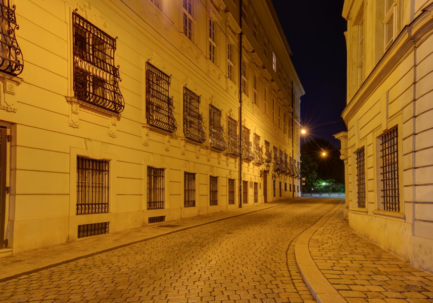 AT 50446 Metastasiogasse, back of the Federal Chancellery, Austria-4