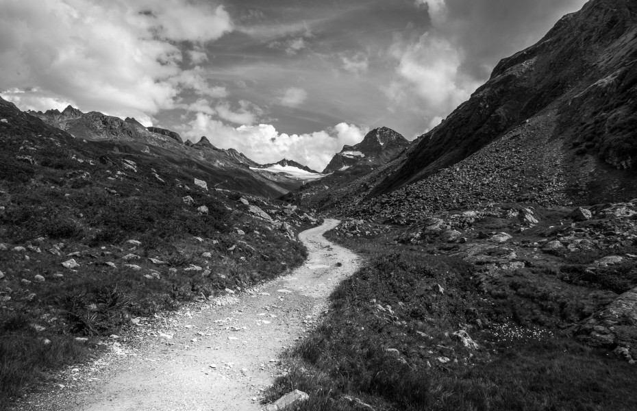 Bielerhöhe - Winterweg zur Wiesbadener Hütte 01