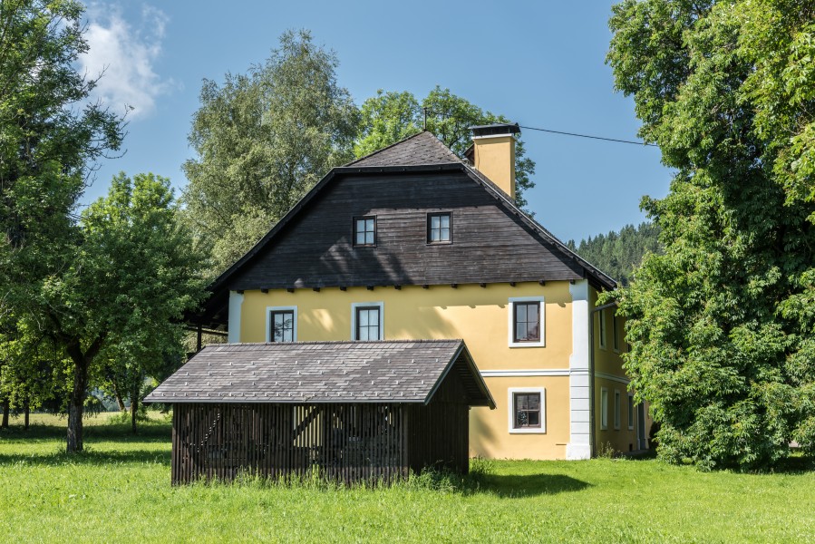 Deutsch-Griffen Spitzwiesen Bauernhaus Ost-Ansicht 13062017 9310
