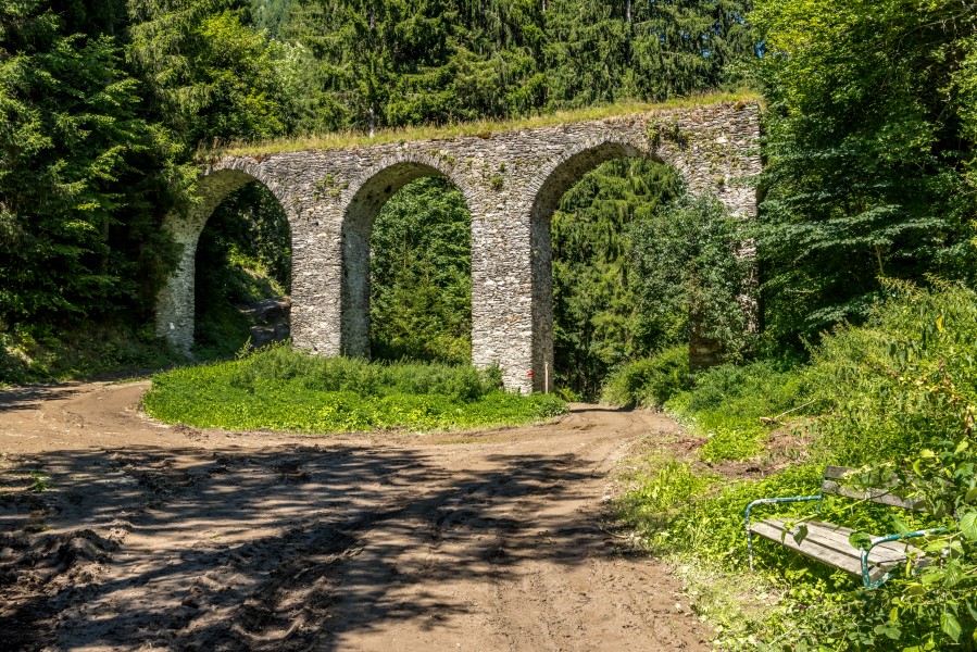 Frauenstein Grassen Kraiger Schlösser Aquädukt 14082017 0384