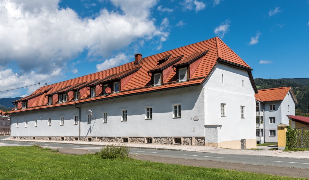 Friesach Neumarkter Straße 22 ehemaliges Bürgerspital Süd-Ansicht 04092017 0610