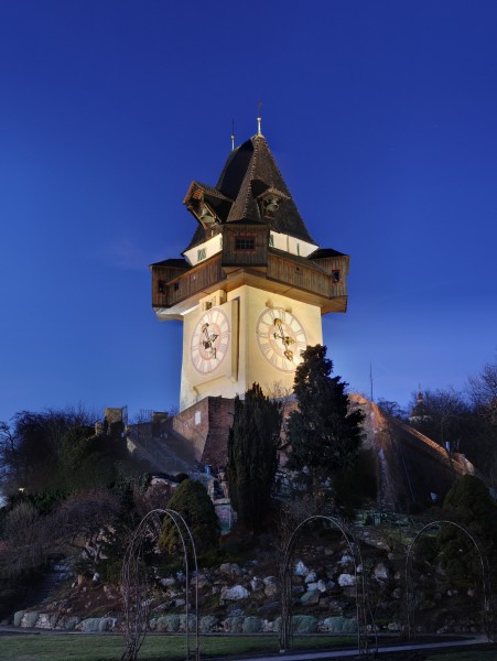 Graz - Uhrenturm6