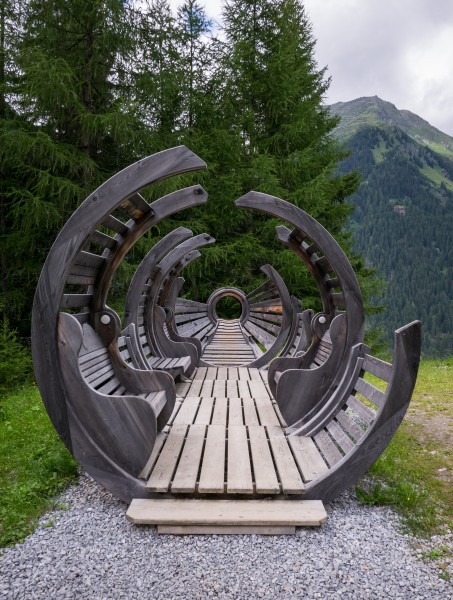 Ischgl - Walk of Lyrics - Message in a Bottle 01