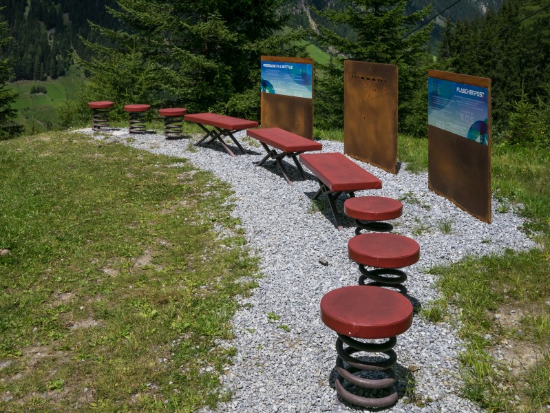Ischgl - Walk of Lyrics - Message in a Bottle 03