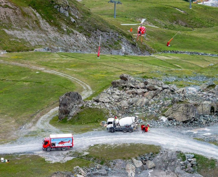 Ischgl - Idalp - Bauarbeiten 01