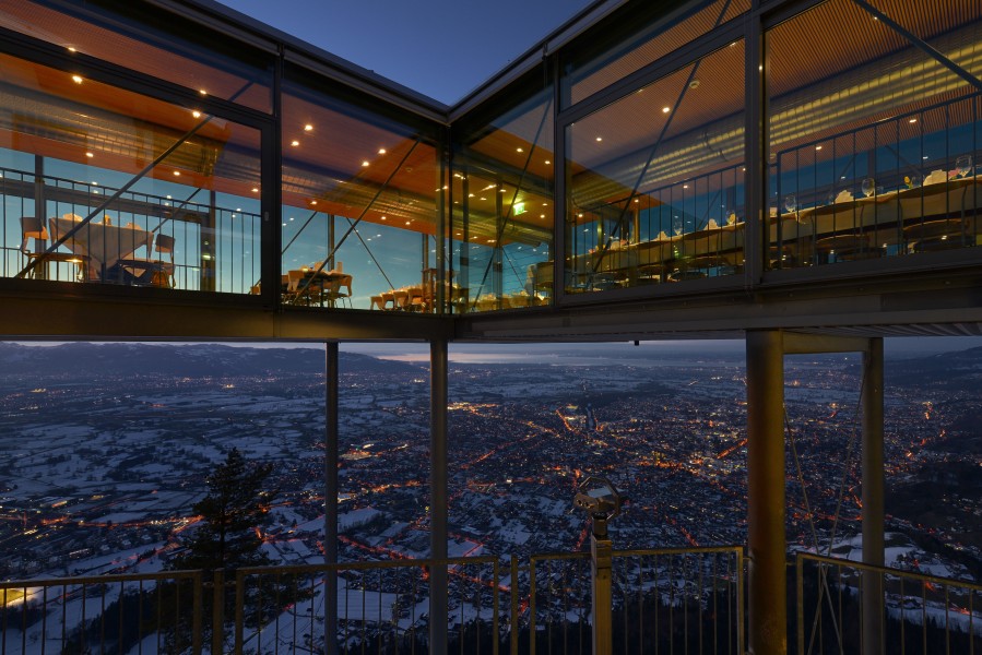 Karrenseilbahn Bergstation-Restaurant Dornbirn 1