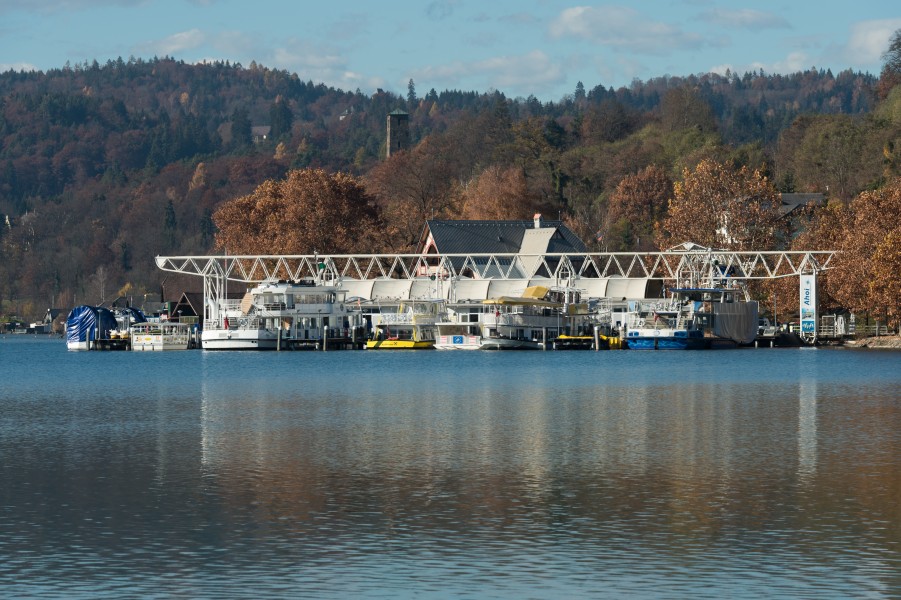 Klagenfurt Friedelstrand Schiffswerft 09112015 2321