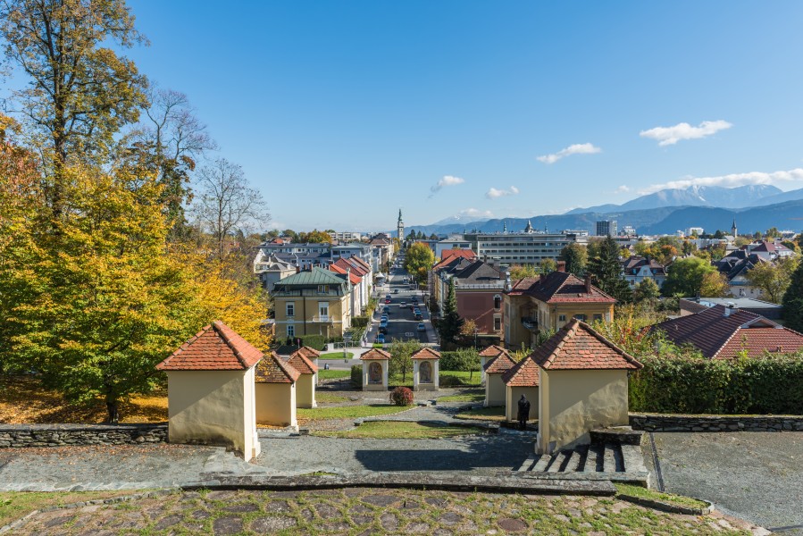 Klagenfurt Kreuzbergl Kreuzweg und Radetzkystrasse 20102015 8262