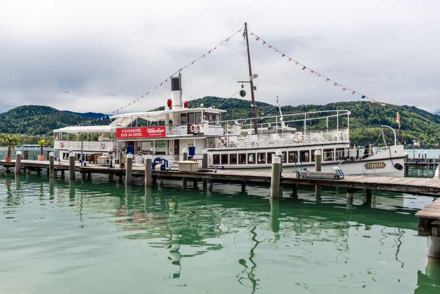 Klagenfurt Sankt Martin Friedelstrand 3 Schiffswerft Landebruecke Thalia 08052017 8269