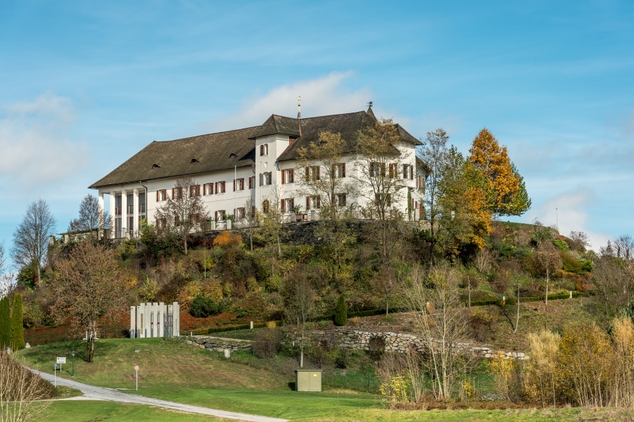 Klagenfurt Unterkröllstraße 12 Schloss Seltenheim SW-Ansicht 31102018 6344