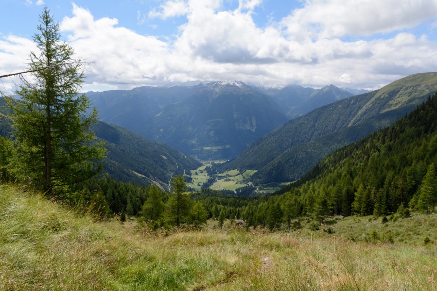 Mallnitz Auernig Mölltalblick 20160811
