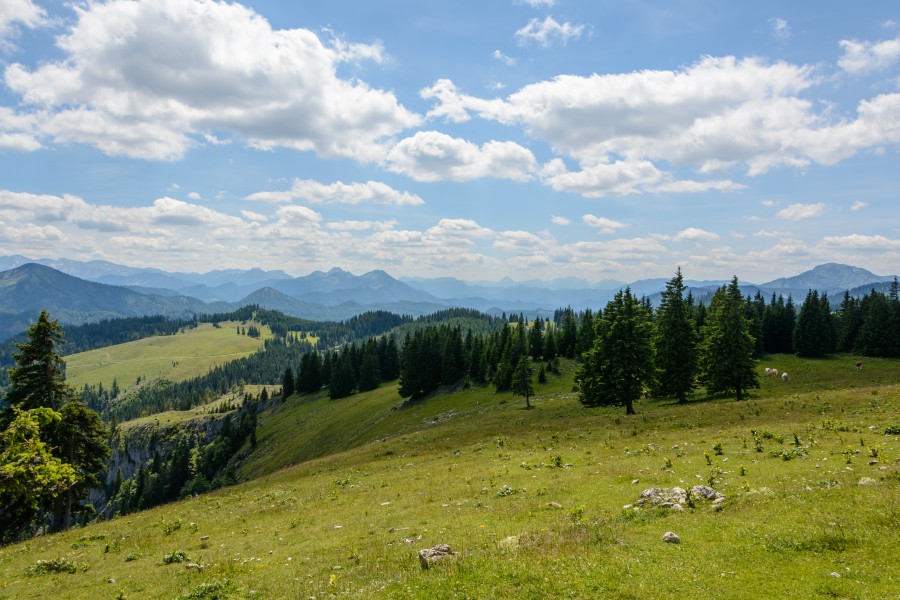 Mitterbach Gemeindealpe Panorama West 01