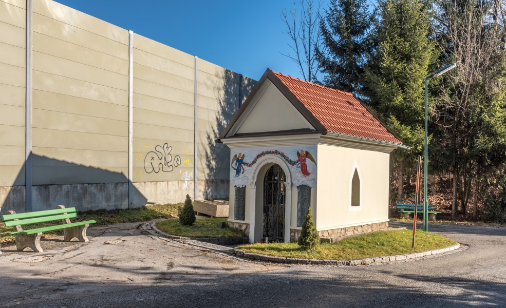 Pörtschach Winklern Gaisrückenstrasse Ostermann-Kapelle W-Ansicht 25122017 2167