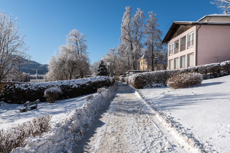Poertschach Johannaweg Promenade und Park 14012017 6069