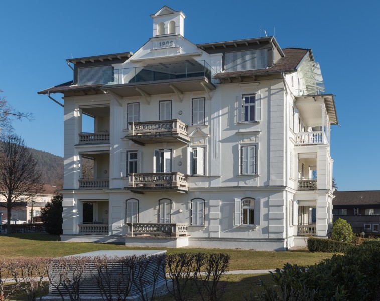 Poertschach Werzerpromenade 8 Hotel Werzer West-Ansicht 25122015 9835